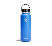 HYDRO FLASK - Wide Mouth - Gourde Isotherme 946 ml (32 oz) - Bouteille Inox à Isolation Sous Vide - Bouchon Antifuite et Revêtement par Poudre - Ouverture Large - Cascade