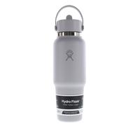 Hydro Flask Wide Mouth Travel Bottle Flex Straw Cap 946ml Bouteille thermos Taille unique Gris