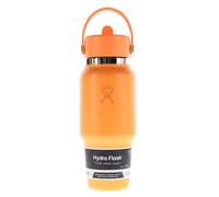 Hydro Flask Hydration Travel Bottle Flex Straw Cap Gourde 710 ml orange