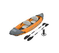 Hydro-Force Rapid Kayak Gonflable pour 2 Personnes avec sièges, Dossier, pagaies, Pompe à Main et Sac de Transport, Orange