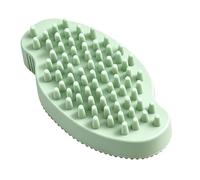 Hydro-Groom - Brosse de bain double face pour animal domestique, perte de poils et brosse en silicone, outil de douche de massage pour nettoyage en profondeur, matériel de toilettage professionnel