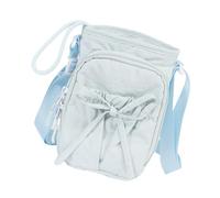HydroBags Porte-bouteille d'eau avec sangle et nœud papillon Sac à bandoulière avec poches pour téléphone, bleu, One Size