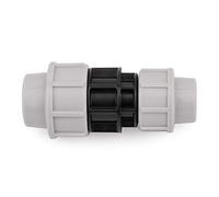 HYDROBIL Manchon réducteur en MDPE pour tuyaux d'eau - 25 mm x 20 mm - Pour tuyaux en plastique MDPE - 10 bar - Température maximale : 45 °C