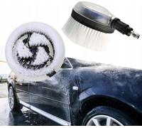 HydroBrush Pro360 - Brosse de lavage rotative pour nettoyeur haute pression | Raccord rapide 1/4" | Poils doux | Pour voiture, fenêtre & façade