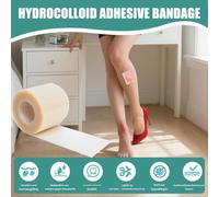 Hydrocolloid Patch Roll - Waterproof Pimple Patch Tape, Absorbent Flexible Breathable Wound Care Bandage | Blister, Burn, Knee, Finger, Heel, Elbow, Face Protection For Daily Household Use