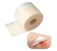 Hydrocolloid Roll, 5cm x 5m Rouleau Hydrocolloïde Bande de Pansement | Pansements Hydrocolloïdes Étanches pour Ampoules, Adhésif Imperméable et Flexible, pour Acne Patches, Boutons, Ampoules