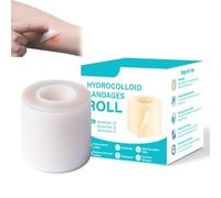 Hydrocolloid Roll, Medical Grade Hydrocolloid Roll Tape, Pansement Hydrocolloïde, Rouleau Hydrocolloïde Pour Soin Des Plaies (5cm*2M)