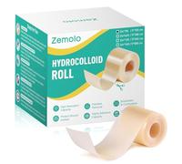 Hydrocolloïdes Pansements Imperméables 5cm x 1.5m, Hydrocolloid Roll Bande Hydrocolloïde Pansements Adhésifs Ultra-fins Couleur Chair Rouleau Hydrocolloid