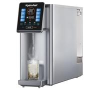 Hydrofast Système d'osmose Inverse de Comptoir, 6 Niveaux Distributeur d'eau Chaude Instantanée, 8 Température & 15 Volume Réglables, Surveillance TDS, Installation Zéro