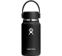 Hydro Flask – Bouteille isotherme Micro Hydro 200 ml – Sangle à clip – Chaud/froid 7 h – Noir