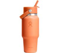 Hydro Flask Hydration Travel Bottle Flex Straw Cap Gourde 710 ml orange