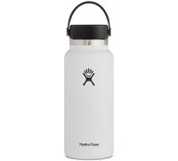 HYDROFLASK Large Mouth Flex Casquette Qualité Professionnelle Inox Blanc 946ml