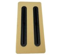 Hydrofoil Rail Box pour planche de surf et planche de cerf-volant | Boîte de piste en mousse PVC avec base de fixation | Compatible avec les systèmes Hydrofoil, 39 x 19 x 3,5 cm, noir/blanc (noir)