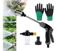 Hydroforce Turbo Washer, Turbowasher - Power High-Pressure Cleaner For Every Garden Hose, My Garden Friend Pressure Washer, Turbowasher for Garden Hose with Accessories, for 1/2"" Pipe (B)