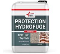 Hydrofuge et anti taches, imperméabilisant, murs, sols, toitures et facades : Imperpro - 20 L (jusqu'à 100 m²) - ARCANE INDUSTRIES