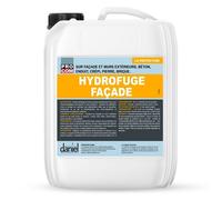 Hydrofuge façade incolore, imperméabilisant mur extérieur, pierre, enduit, crépi, ciment, béton 5 litres Incolore