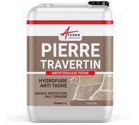 Hydrofuge imperméabilisant terrasse anti-taches pierres naturelle et travertin 1 L (jusqu a 5m²)