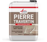 Hydrofuge imperméabilisant terrasse, anti-taches pierres naturelle et travertin - 1 L (jusqu'à 5m²) - ARCANE INDUSTRIES