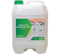 Hydrofuge/Imperméabilisant Toiture, Façade, Mur, Terrasse - Bidon 20L (Jusqu'à 120m2) Incolore