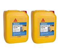 Hydrofuge liquide SIKA SikaCem Blanc 5L - Résistance aux eaux séléniteuses