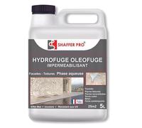 Hydrofuge oléofuge de surface - hydrofuge toiture/sols/murs & mobiliers travertin - Shaffer Pro