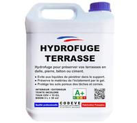Hydrofuge Terrasse - Codeve Bois - 20L - Intérieur/extérieur - Incolore Pour Votre Terrasse En Travertin, Béton, Ciment Ou Pierre.