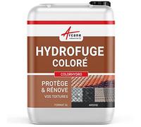 Hydrofuge Toiture Coloré Tuiles Béton Ardoise 5 L Ardoise - RAL 9004