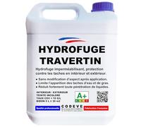 Hydrofuge Travertin - Codeve Bois - 5L - Intérieur/extérieur - Protection Contre Les Taches En Intérieur Et Extérieur.