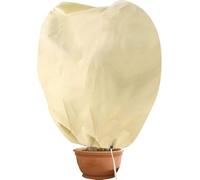 Hydrogarden Housse hivernage pour Plantes, Housse d'hivernage Non tissée 80 g/m² Protection Contre Le Gel des Plantes en Pots et rosiers (100x80cm)