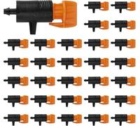 Hydrogarden Micro-Drip-System - Lot de 60 goutteurs réglables - pour Jardin Succulent - pour Tuyau de 4 mm/7 mm - pour la Maison, Les succulentes, Les Plantes, la pelouse