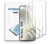 Hydrogel Film For Samsung Galaxy S25, 3-Piece Tpu Screen Protector Film Hd Clear Soft Transparent Screen Protector Film