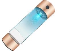 Hydrogen Water Generator with PEM SPE Technology 330ml Rechargeable Hydrogen Water Bottle - Portable Hydrogen-Rich Water Ionizer Machine for Men Women Home Office Travel