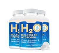 Hydrogène moléculaire H2, 90 comprimés, bien-être équilibré, soutien quotidie,Effet effervescent instantané,3pcs