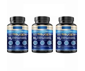Hydrogène moléculaire H2, 90 comprimés, bien-être équilibré, soutien quotidien ,3pcs