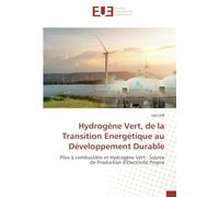 Hydrogène Vert, de la Transition Energétique au Développement Durable: Piles à combustible et Hydrogène Vert : Source de Production d'Électricité Propre