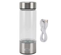 Hydrogène Water Bottle Verre Portable Ionizer Machine Générateur Générateur Santé Coupe de santé Machine de Cadeaux, Générateur, Bouteille Riche Rechargeable pour les Voyages à