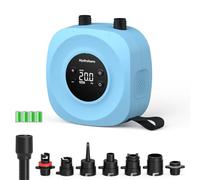Hydrohero Pompe électrique pour Paddle, Sup Haute Pression Rechargeable 20 PSI, gonflage/dégonflage à Double étage, arrêt Automatique pour Planches de Paddle, Kite, tentes, Bateaux (Bleu)