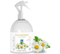 Hydrolat de Camomille Organique 100% Pure, Lotion Tonique pour Peau Sensible | Lotion Bébé | Lotion Après Rasage | Lotion Après Épilation 500 ml