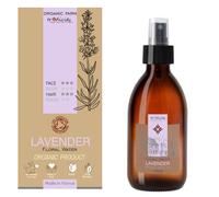 Hydrolat de Lavande Bio 250ml | Eau Florale Rafraîchissante | Soin Apaisant et Purifiant pour Peaux Délicates | Utilisation Culinaires et Capillaires, Transparente, 250 ml