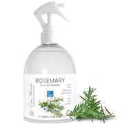 Hydrolat de Romarin, Équilibre Sébum, Stimule Croissance Cheveux, Antichute Capillaire, Spray Purifiant Visage, Anti Acne et Peau Grasse, 500 ml
