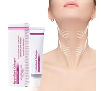 Hydrolized Collagene Neck Cream, 40g Crème Raffermissante Pour Le Cou Crème De Levage Pour Le Cou Collagen Neck Firming Cream, Améliore La Fermeté Du Cou Et Ralentit Le Vieillissement De La Peau