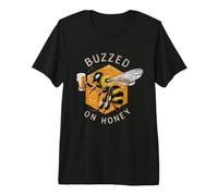 Hydromel à Boire de la bière | Buzzed on Honey Mead T-Shirt Haut de Gamme