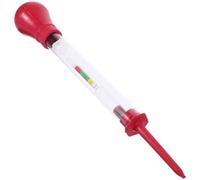 Hydromètre à Batterie à Aspiration pour Électrolyte, Mesure 1,1-1,3 | Plastique, Silicone et Verre, Format Compact Portable, Lecture Rapide pour Techniciens, Essais Industriels