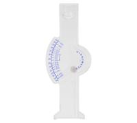 Hydromètre de Salinité pour Aquarium Marin, Lecture Facile, Blanc | Flottant sans Aide, pour Eau de Mer et Vitres D’aquarium, Plastique Rectangulaire