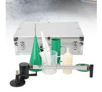 Hydromètre et testeur de boue, Kit d'analyse pour boues de forage (Teneur en sable, Viscosimètre) - Kit 3 pièces avec hydromètre, pour puits de pétrole, utilisation sur site et en laboratoire