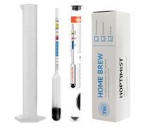 Hydromètre pour distillation à domicile avec pot d'échantillonnage de 100 ml Équipement pour vin et bière