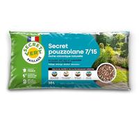 HYDROPLANETE - Pouzzolane Rouge/Brun Sac de 6L - Paillage Minéral UAB - Roche Volcanique 7/15 - Anti Mauvaises Herbes, Drainage & Décor - Massifs, Jardinières, Pieds d'Arbres - Durable 10 Ans