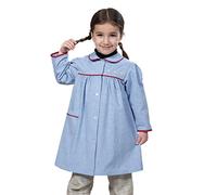 HYDROPLANETE Tablier d'Ecole Fille, Taille 3 à 6 Ans (Blouse ecolier Maternel et Primaire) (3 Ans)