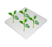 Hydroponic Sponge - Seedling Block, 1 Unit Nursery Square For Water Growth, Sprouting Foam With Porous Core, Horticulture, Rooting Cube For Schools, Estates And Patios Professionalism Reliable