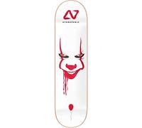 Hydroponic Terror IT Skateboard, Adultes, Unisexe, Blanc, 8"
